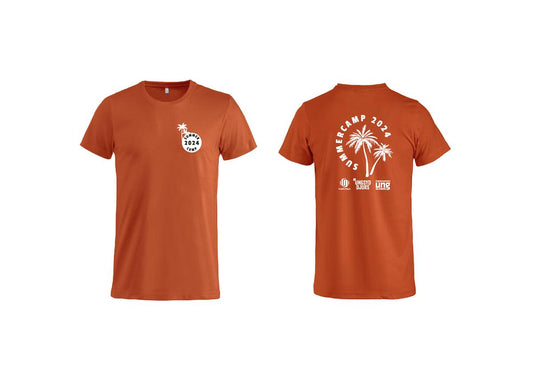T-shirt - Orange - Sommercamp 2024